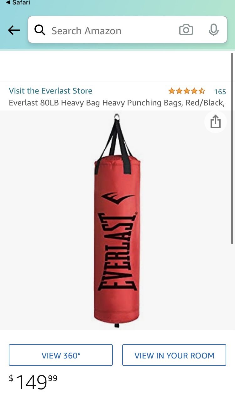 punching bag with stand