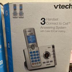Vtech 3 Handset Connect To Cell Answering System  Thumbnail