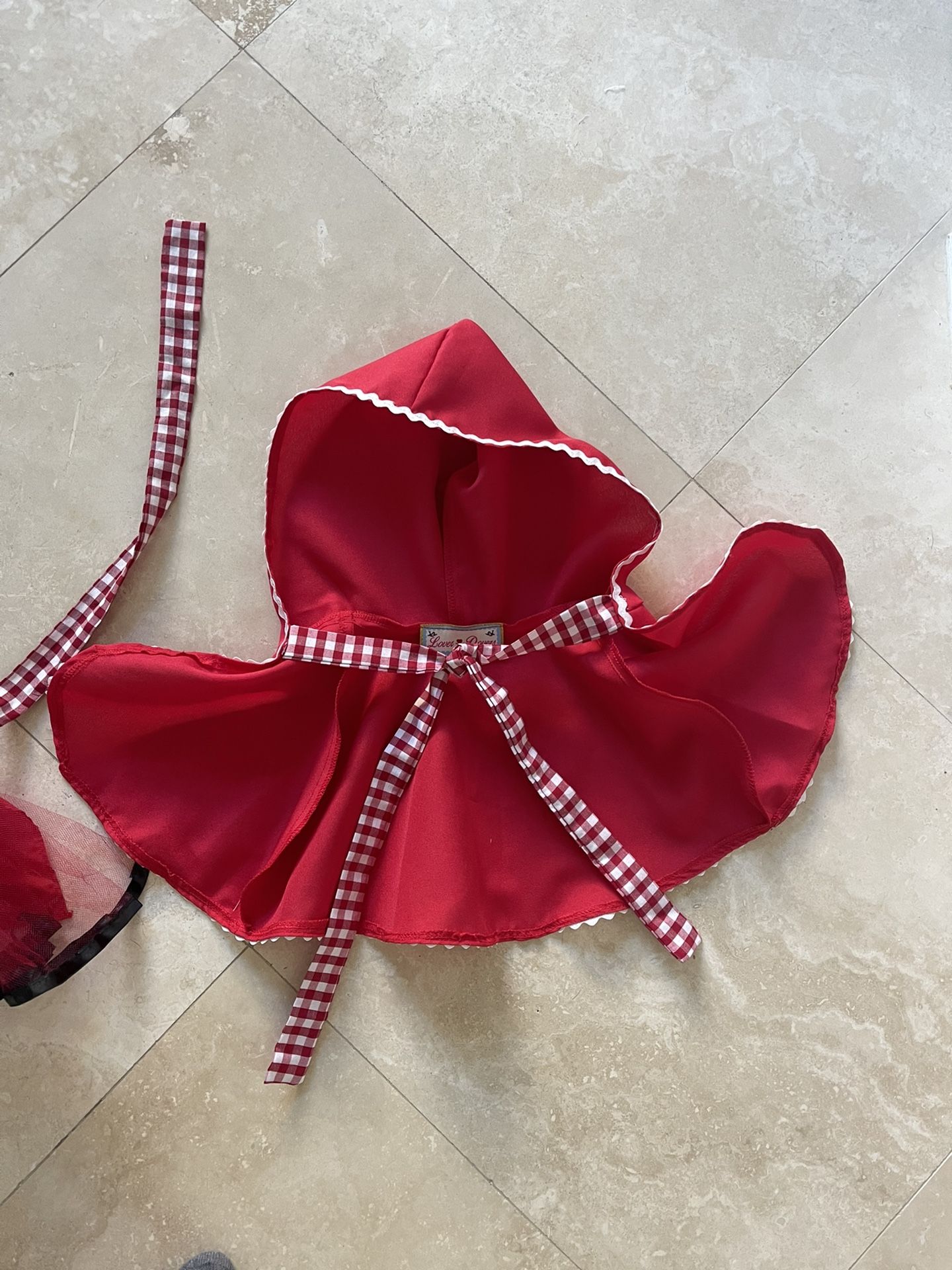 Red Riding Hood Baby Costume