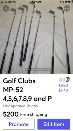 Mp 52 Golf Clubs Mizuno Thumbnail