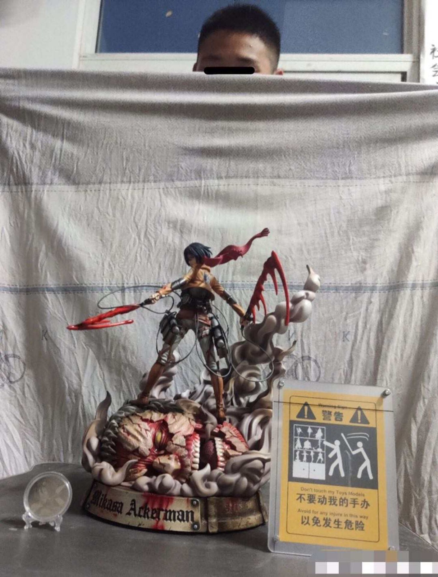 Mikasa Ackerman Resin Figures Levi Attack On Titan