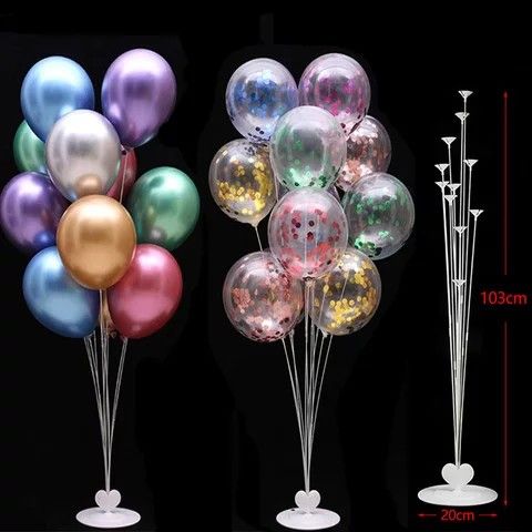 Balloon Stand Kit With Balloons