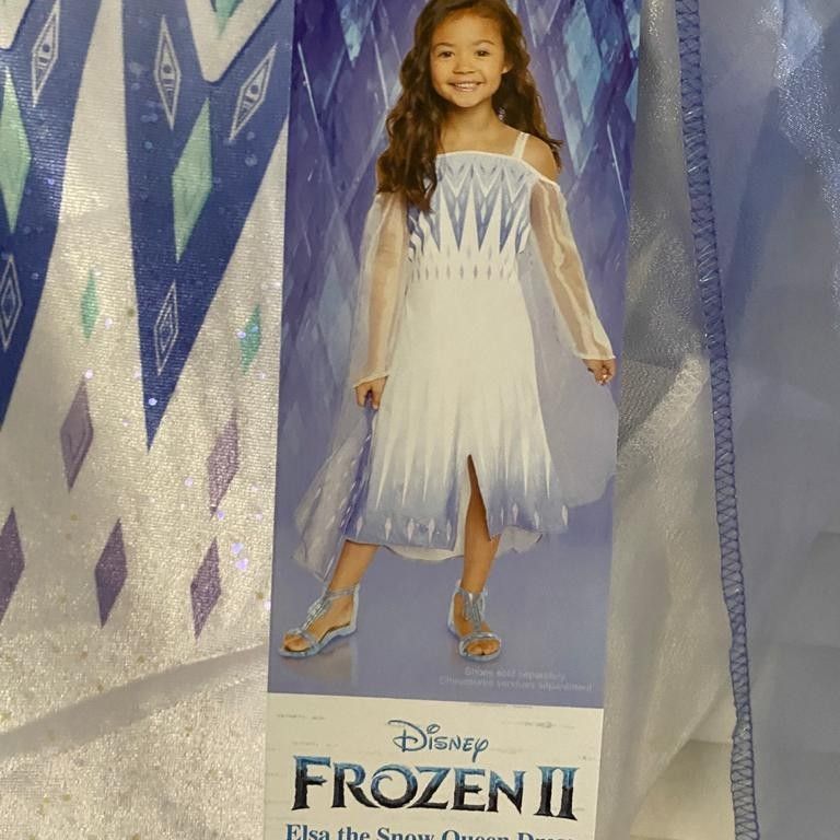 Frozen 2 Elsa Epilogue Dress For Girls, New Movie Princess Dress Up Costume For Halloween Christmas Party, Outfit Fits Sizes 4-6X - For Girls Ages ...