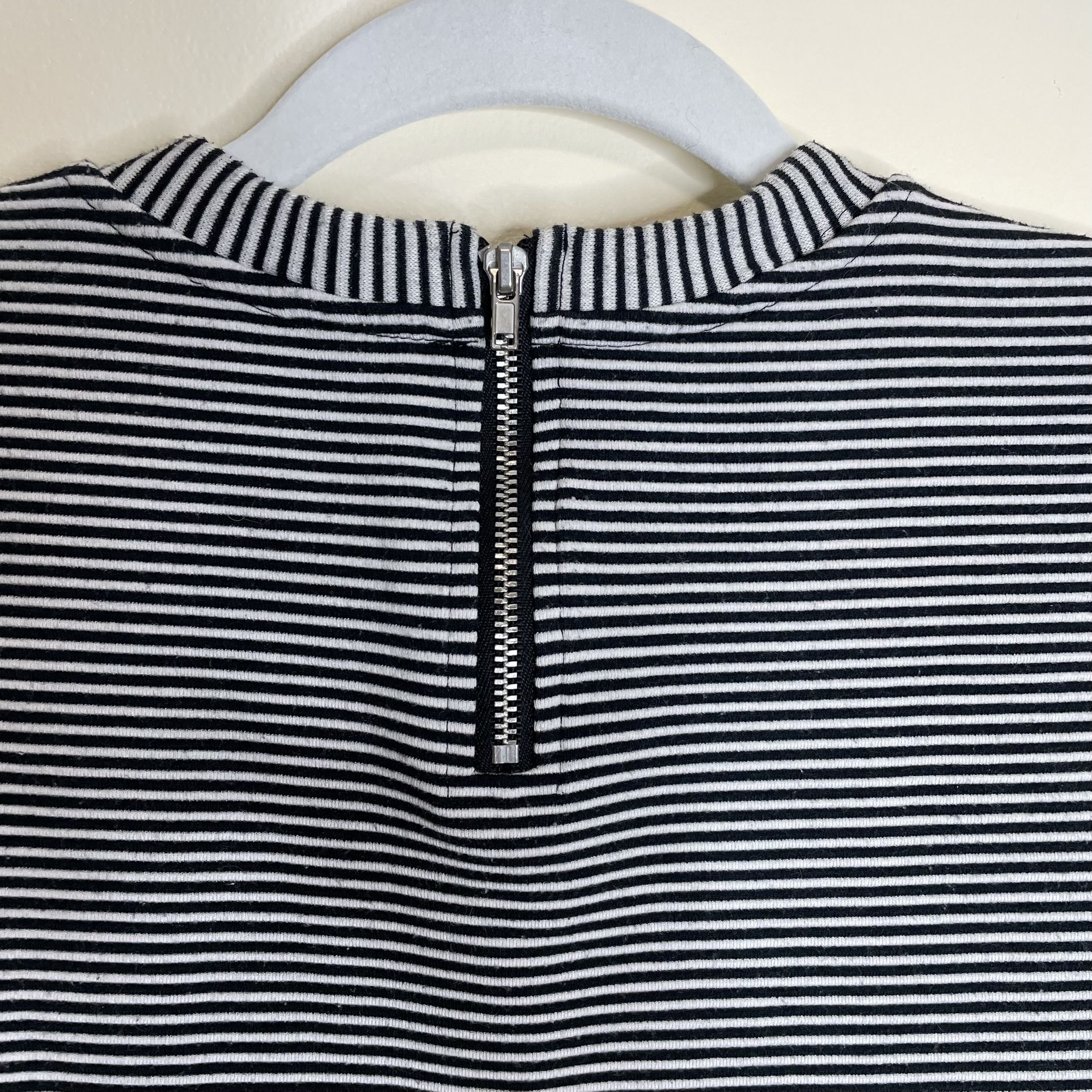 Black and White Striped H&M Dress Size Medium