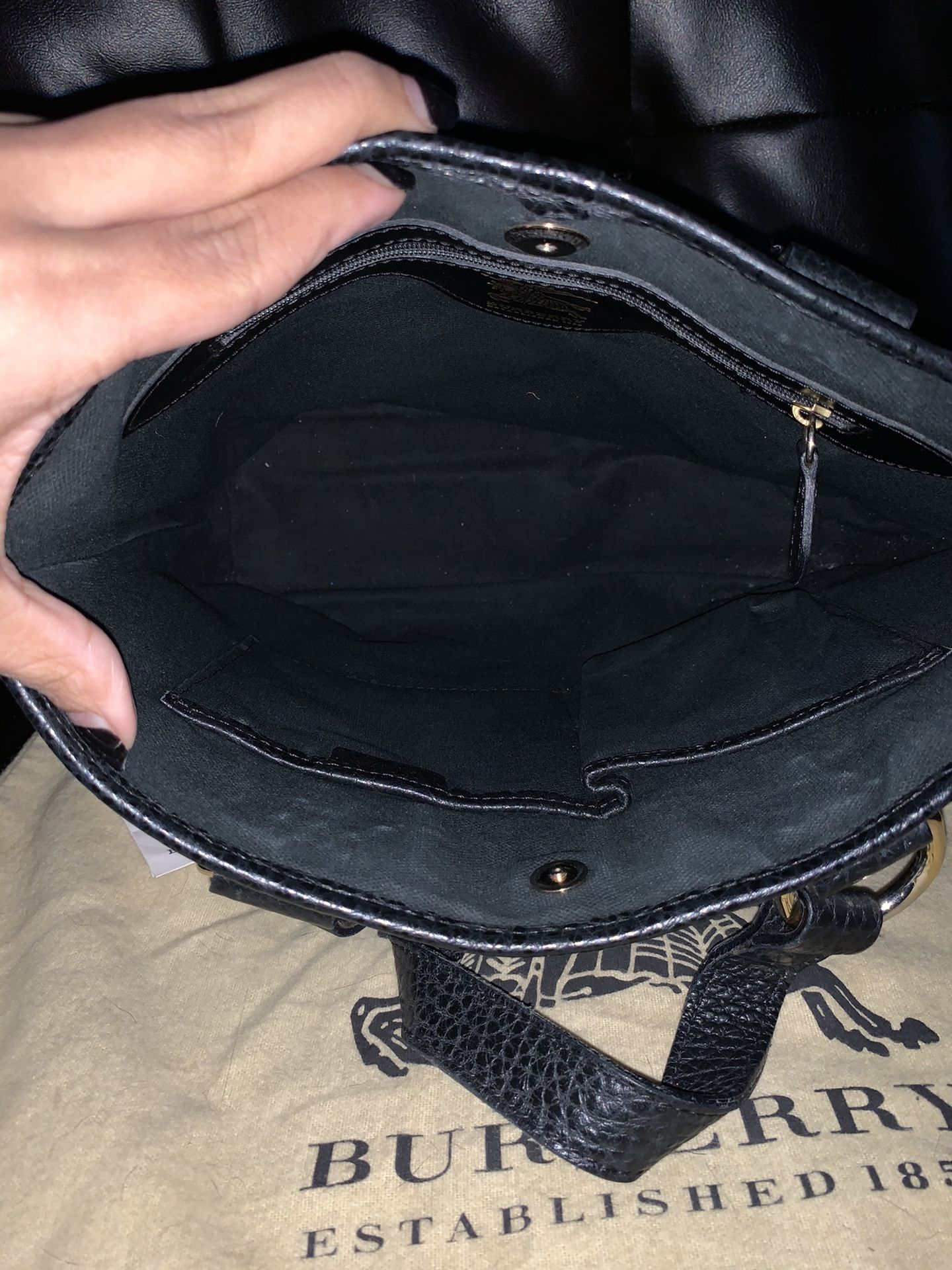 Authentic Burberry Haymaker Tote
