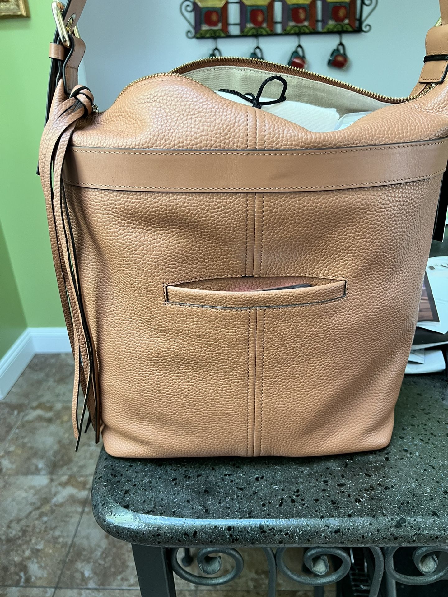 Lodis: Claudia Hobo Leather Purse
