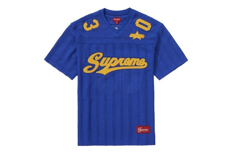 Supreme - Royal - Football Jersey - Large