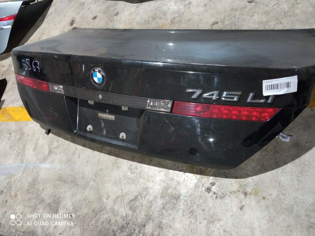 Trunk Lid For 2003 BMW 7-Series Stock 98567