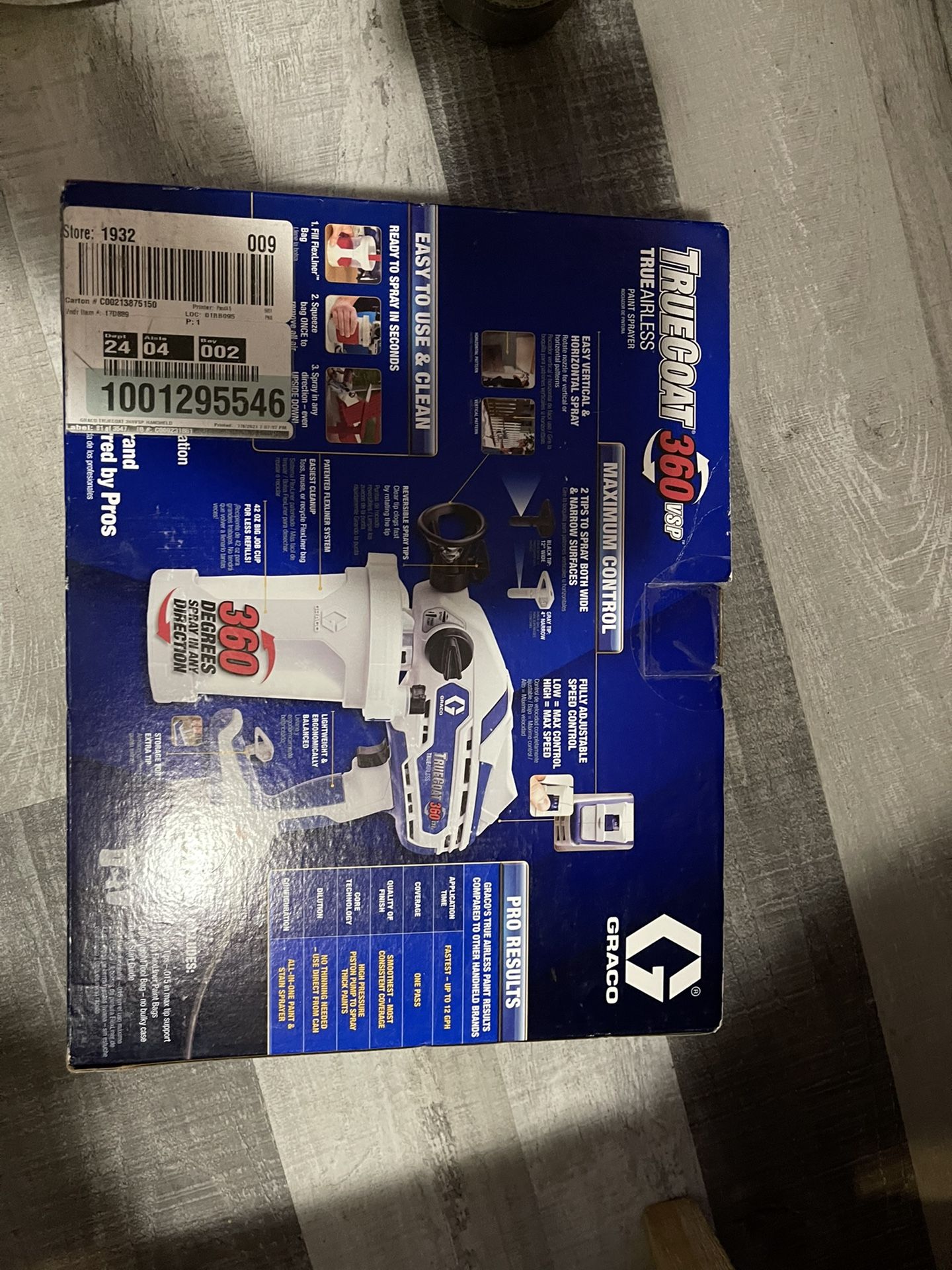 New Gun Graco Maximum Control