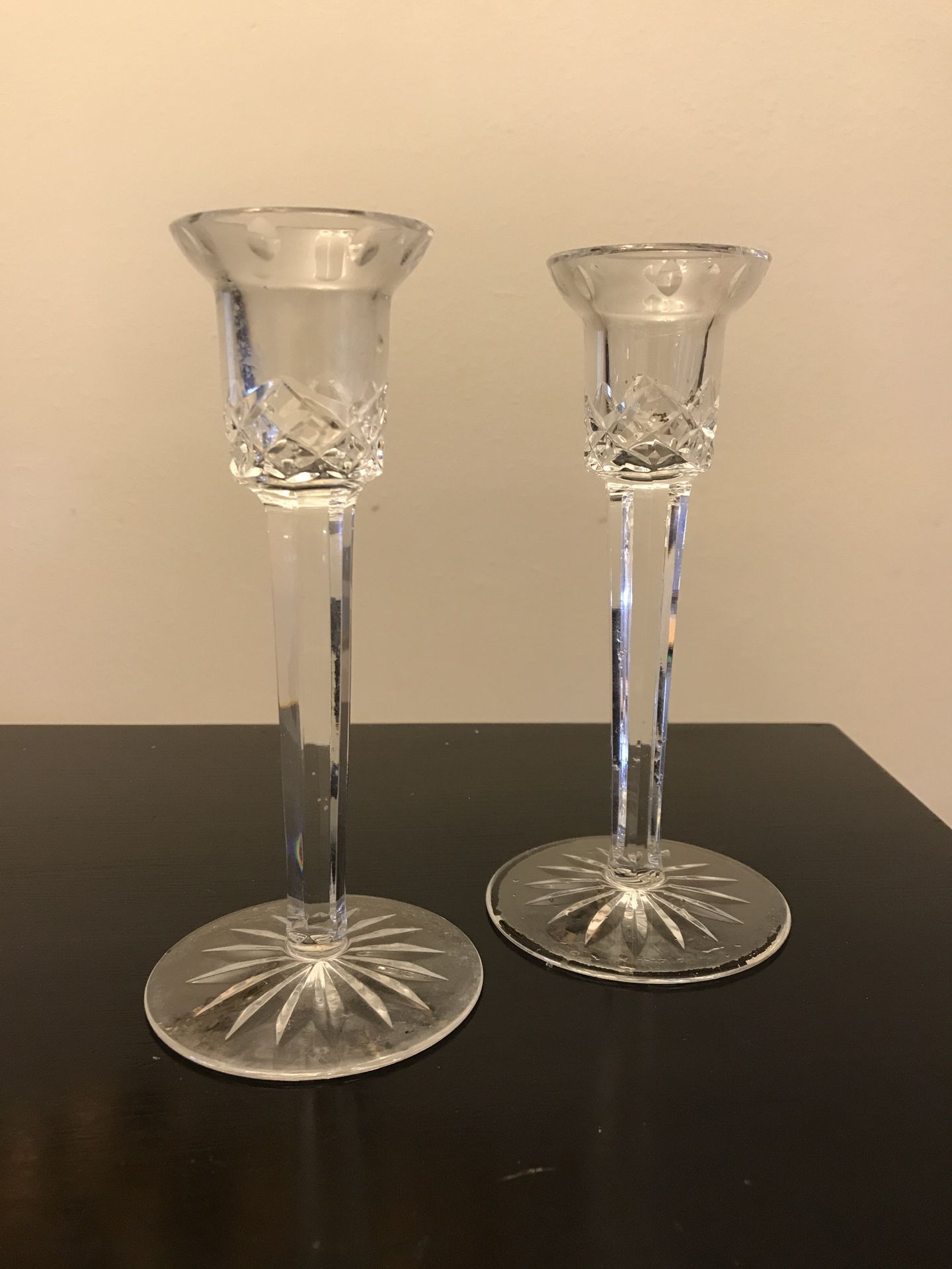 Waterford Lismore candle sticks