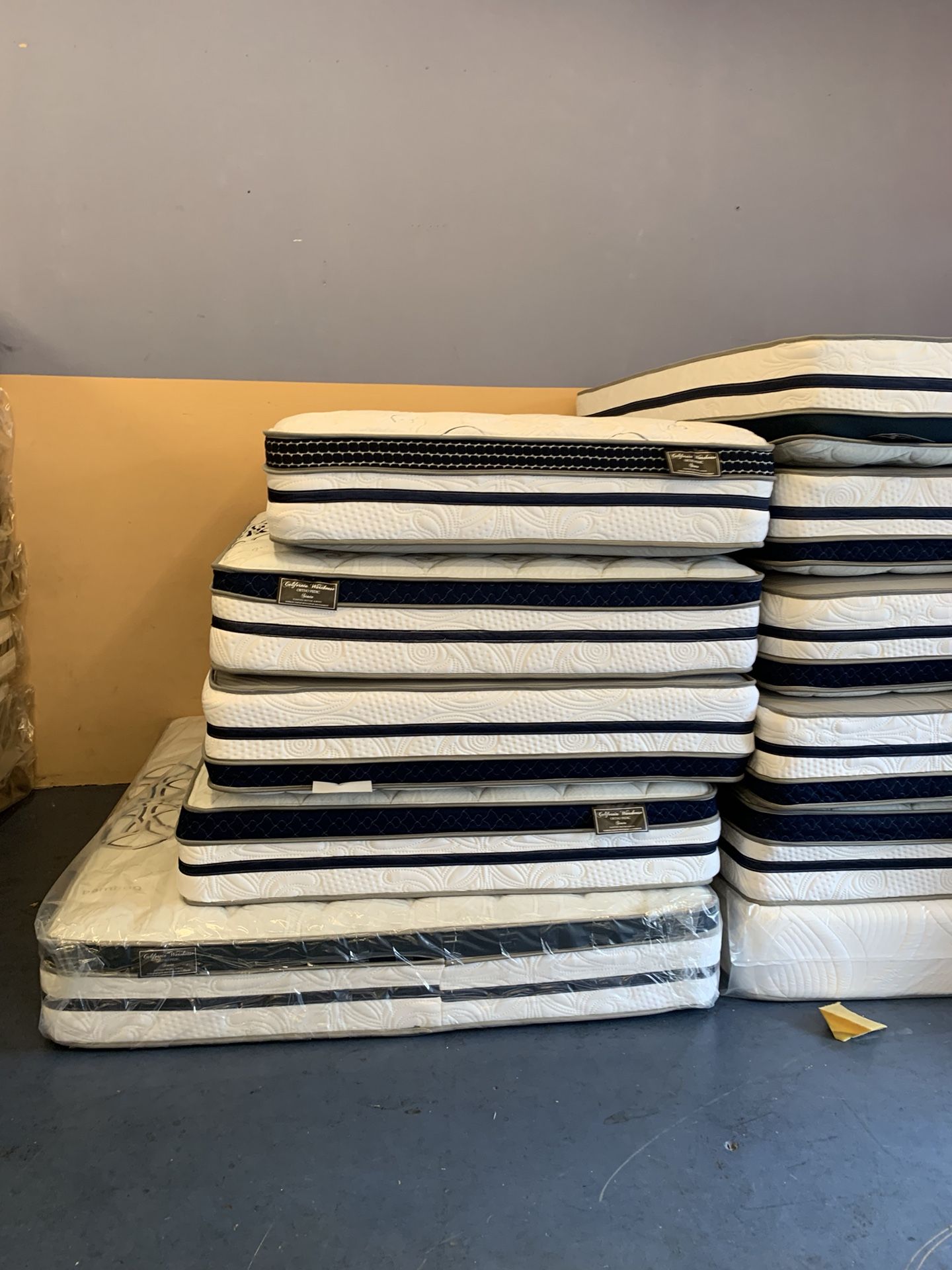 Mattress and box spring