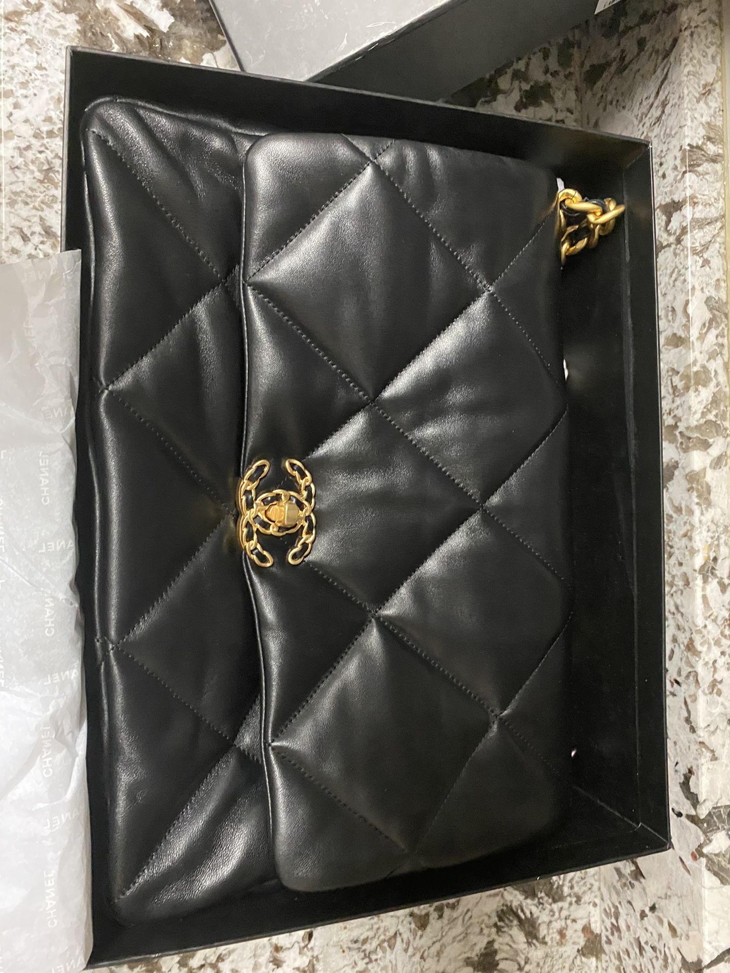 Authentic Chanel Maxi Handbag New Without Tag