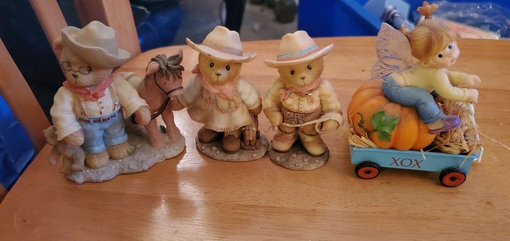 Cherished Teddies and ENESCO figurines