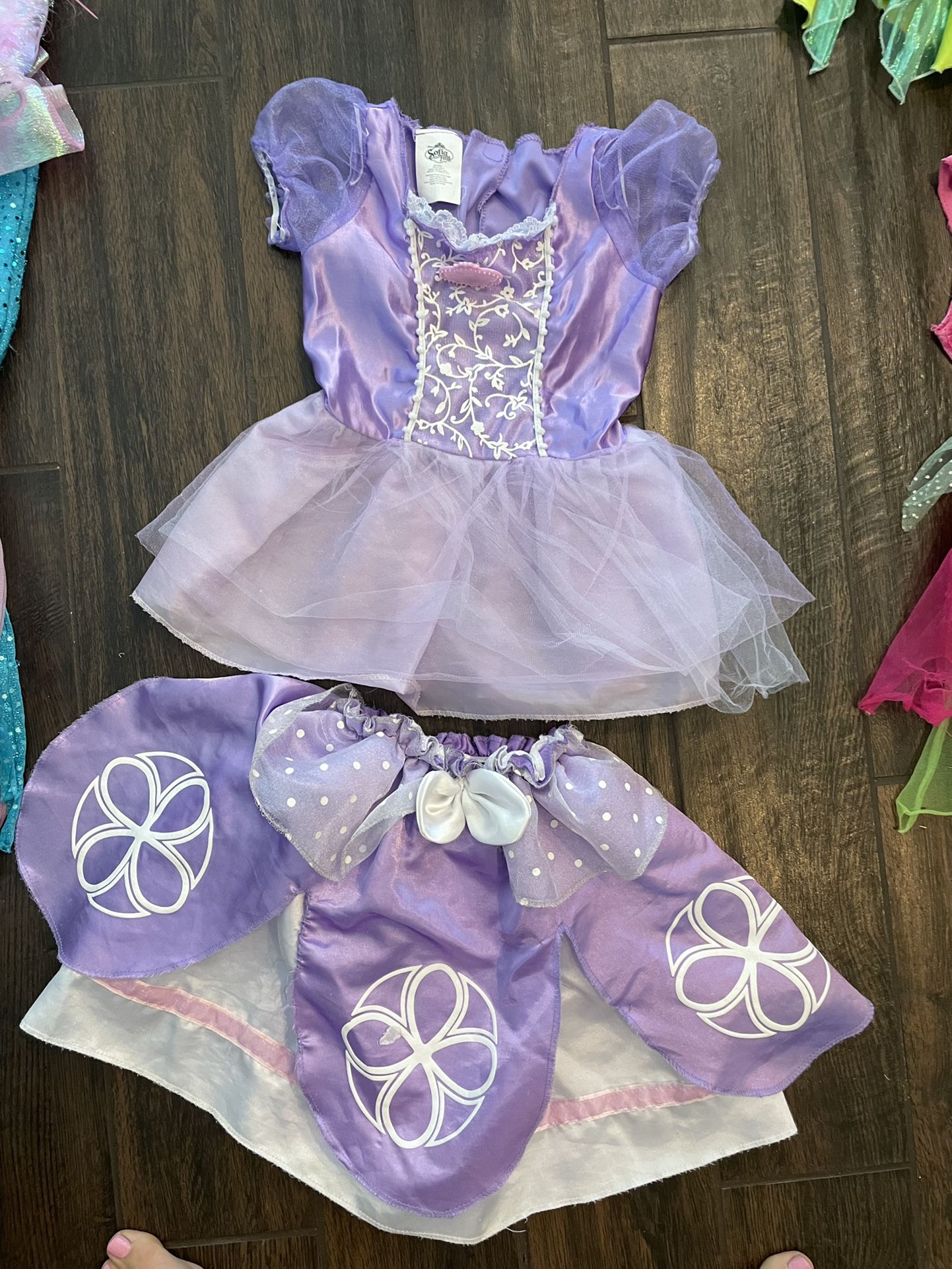 Disney Princess Dresses 3T-size 7— Well Loved 