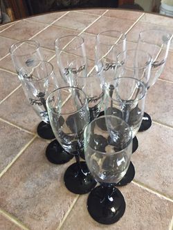 Set Of 10 Freixenet Champagne Glasses Thumbnail