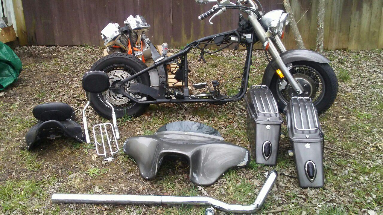 Parts off of a 2003 yamaha roadstar 1600 all parts negotiable...tires less than 200 miles