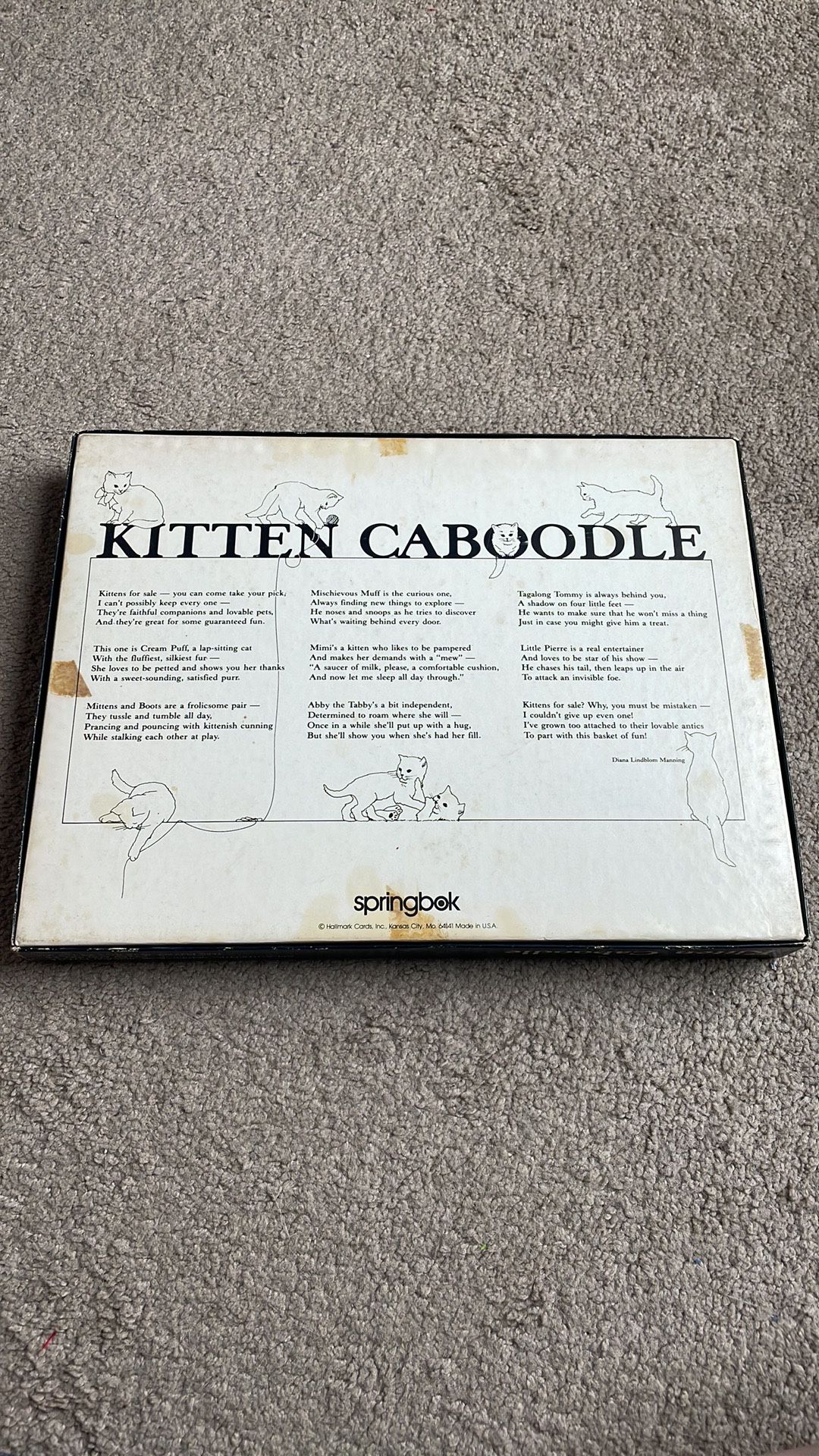 Vintage Puzzle: Kitten Caboodle