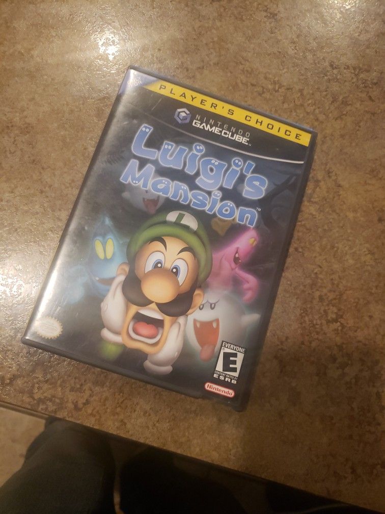 GameCube Luigi's Mansion With Manual $50 Pick Up Only In Glendale Works Great Condition Is Good