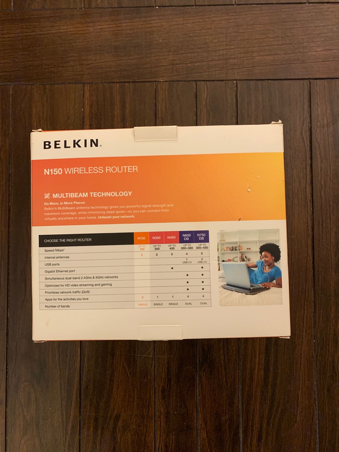 Belkin wireless router N150