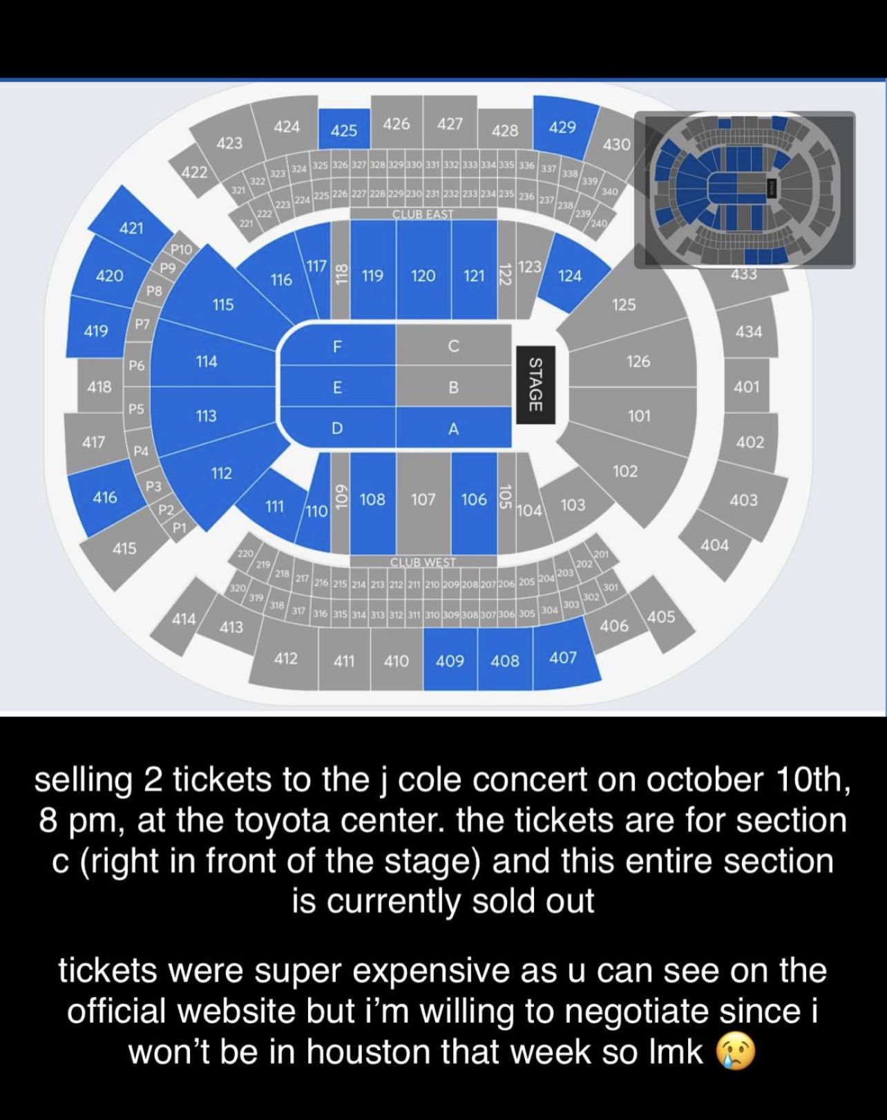 J cole Concert tickets
