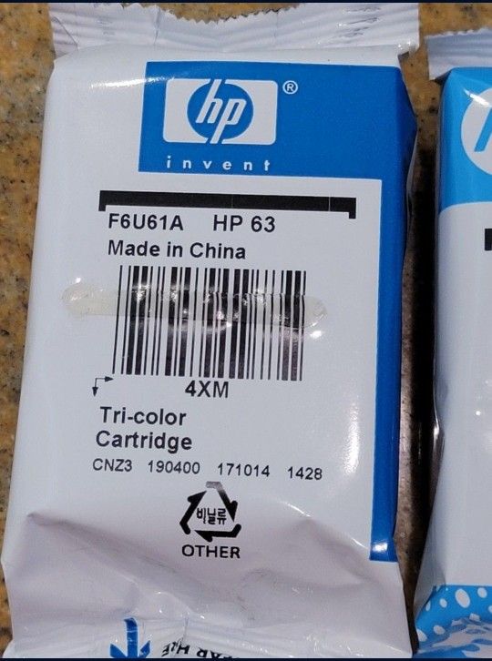 New In Package HP Printer Ink