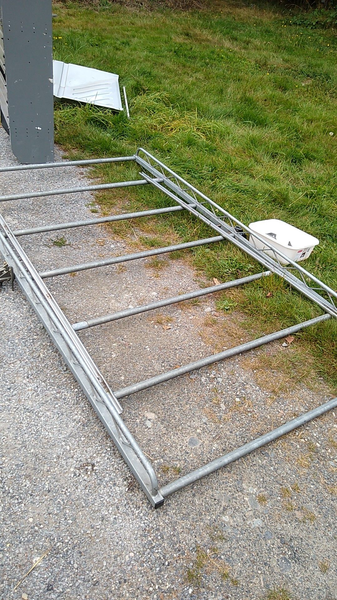 Ford Transit connect lumber and ladder rack
