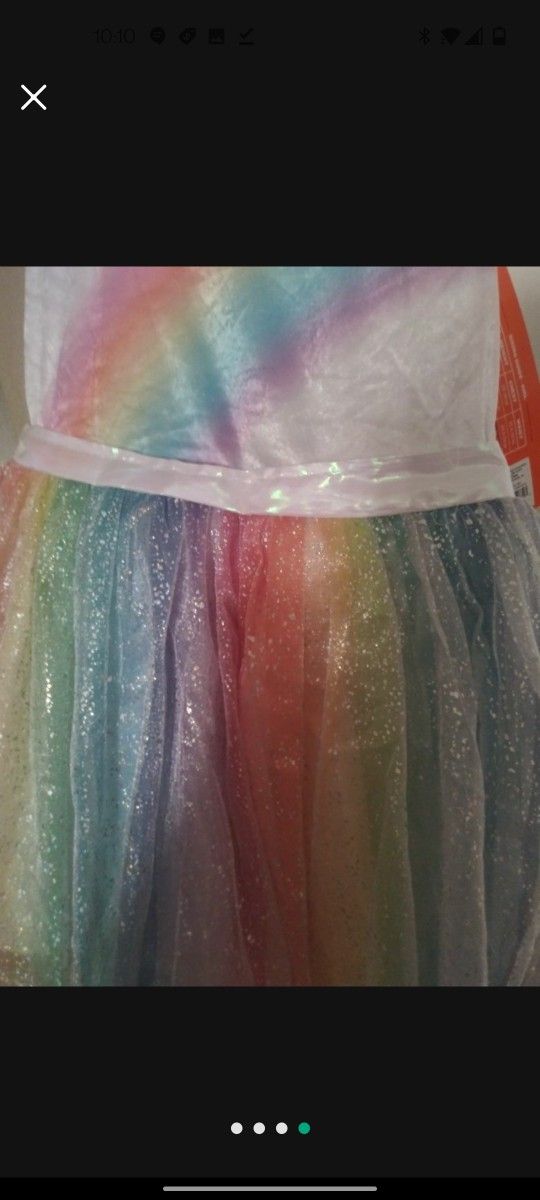 BRAND NEW RAINBOW UNICORN COSTUME