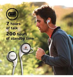 Brand New Bluetooth Wireless Headphones 4.1 Sweat Proof Thumbnail