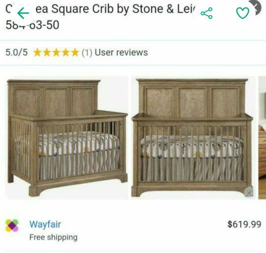 New convertible Crib In Box - Crib Only