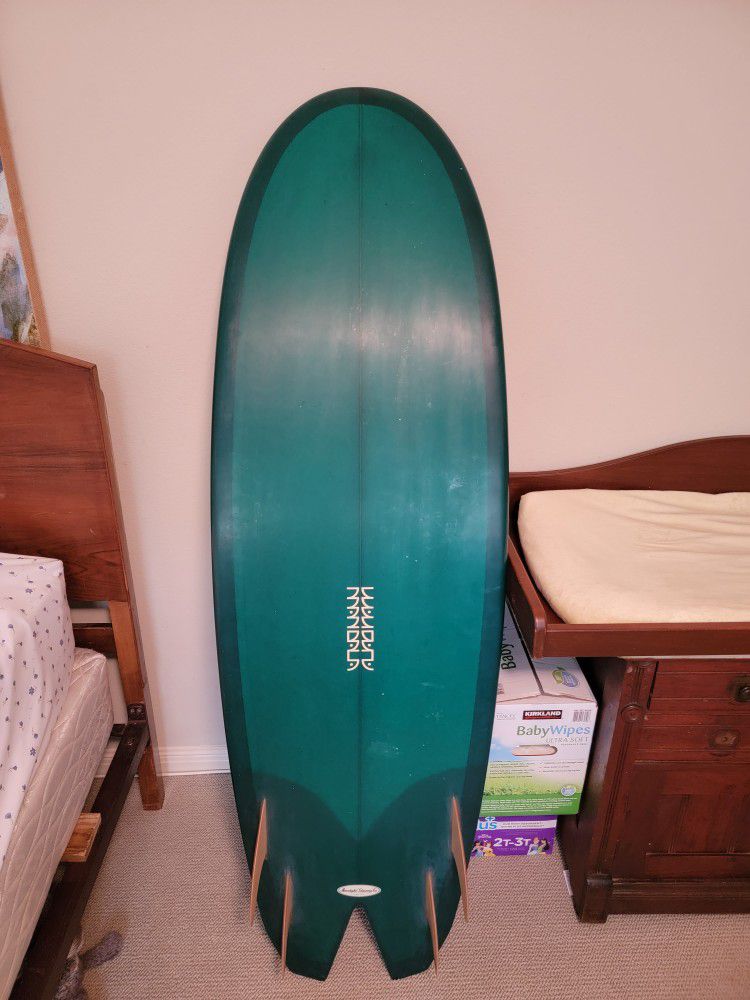 5'4" Mandala Arc Swallowtail Surfboard