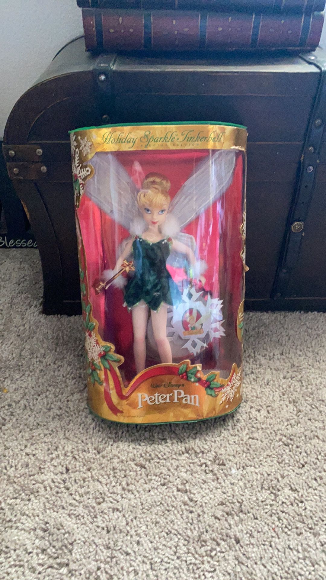 Mattel Holiday Sparkle Tinkerbell 1999 Barbie Doll 