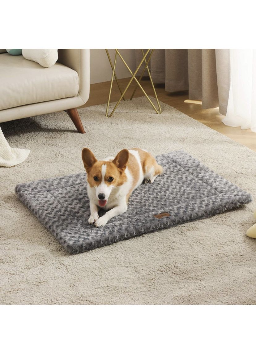 Dog Crate Bed for Small Medium Large & Extra Large Dogs/Cats Up to 75lbs, Crate Beds for Sleeping & Anti-Anxiety Pet Beds, Waterproof Bottom a