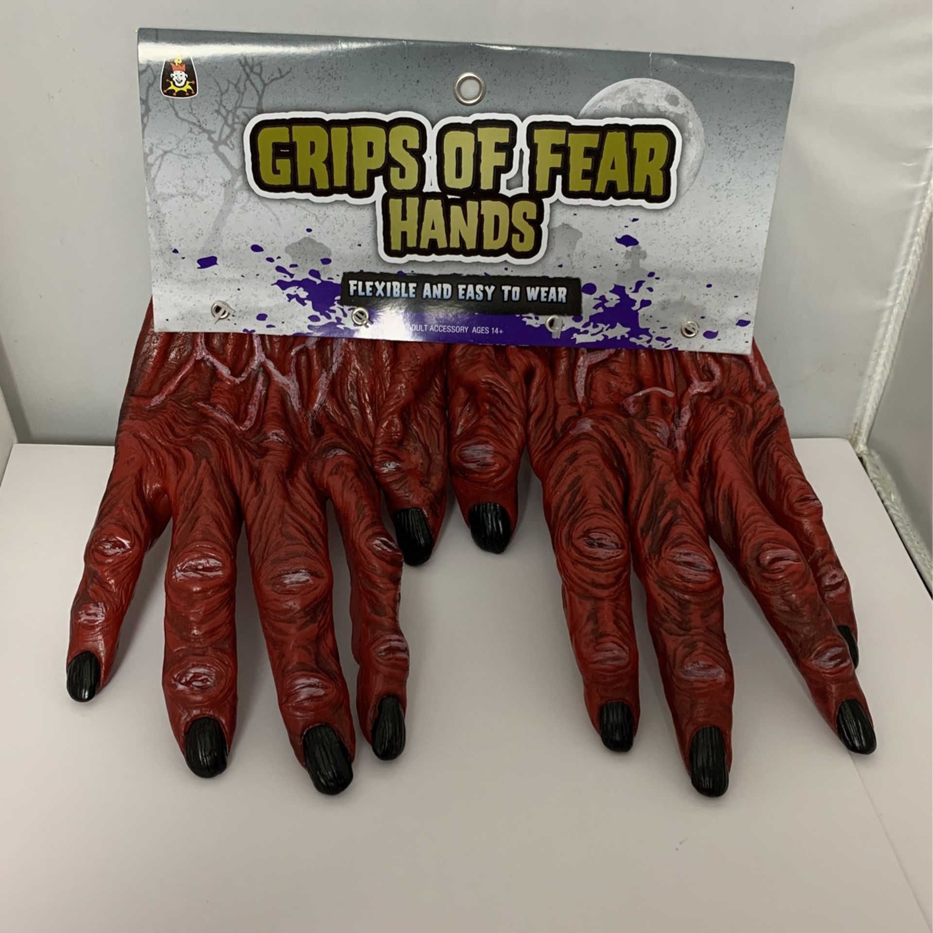 Adult Halloween Devil Hand Gloves