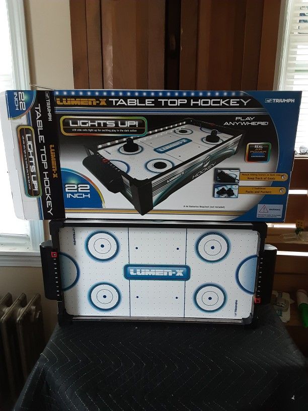 Lumen-x Portable Air Hockey Table