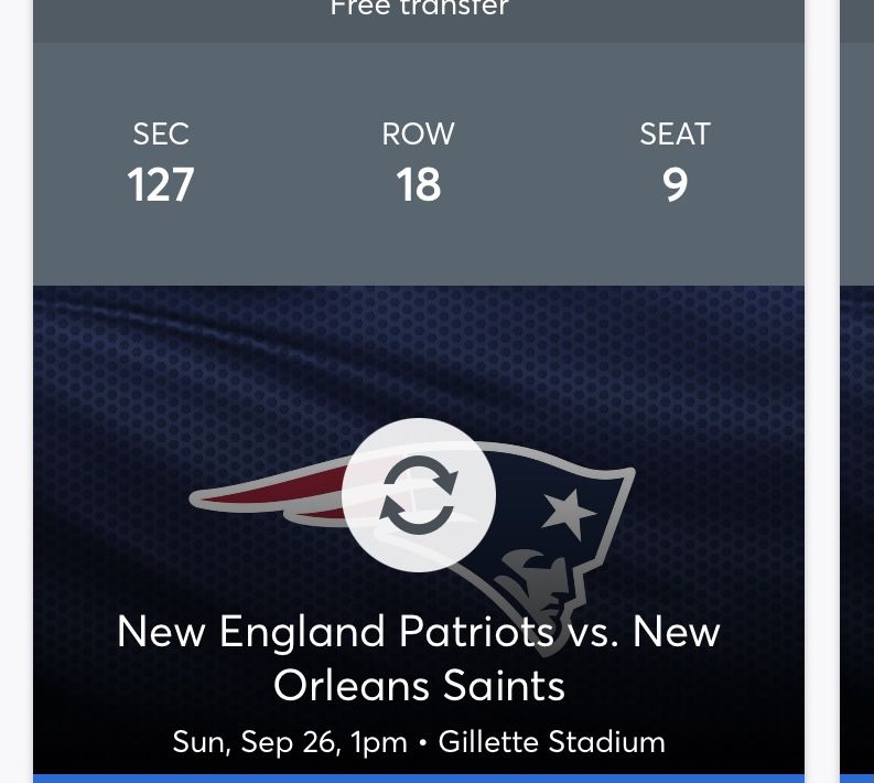 Pats VS Saints