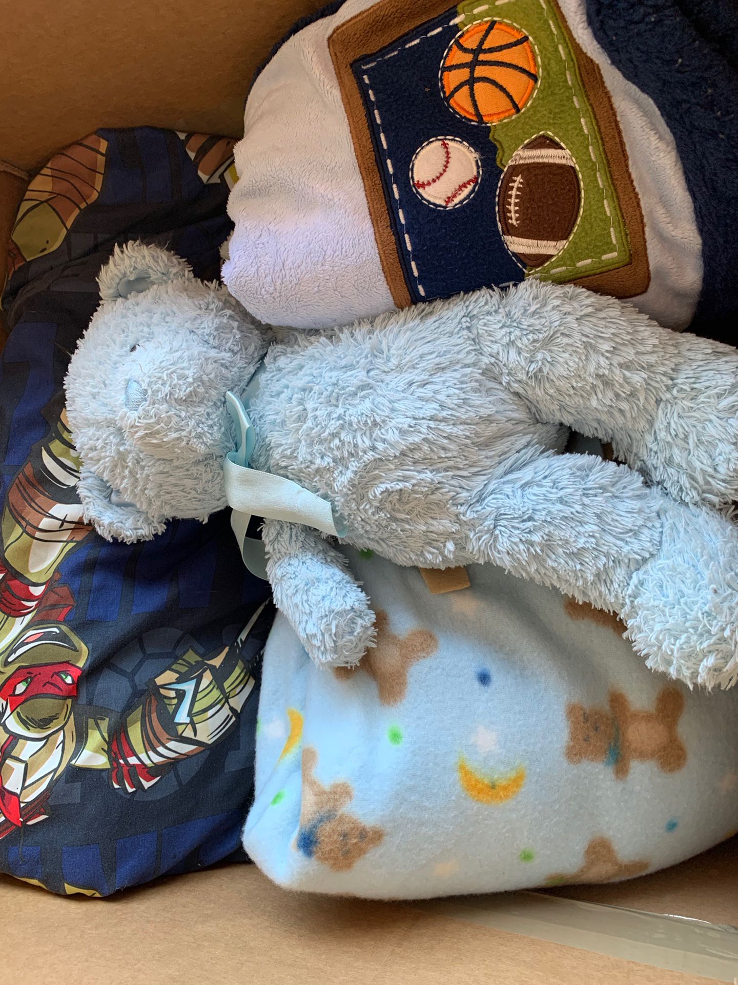 Blankets, TMNT Comforter, Teddy Bear Set