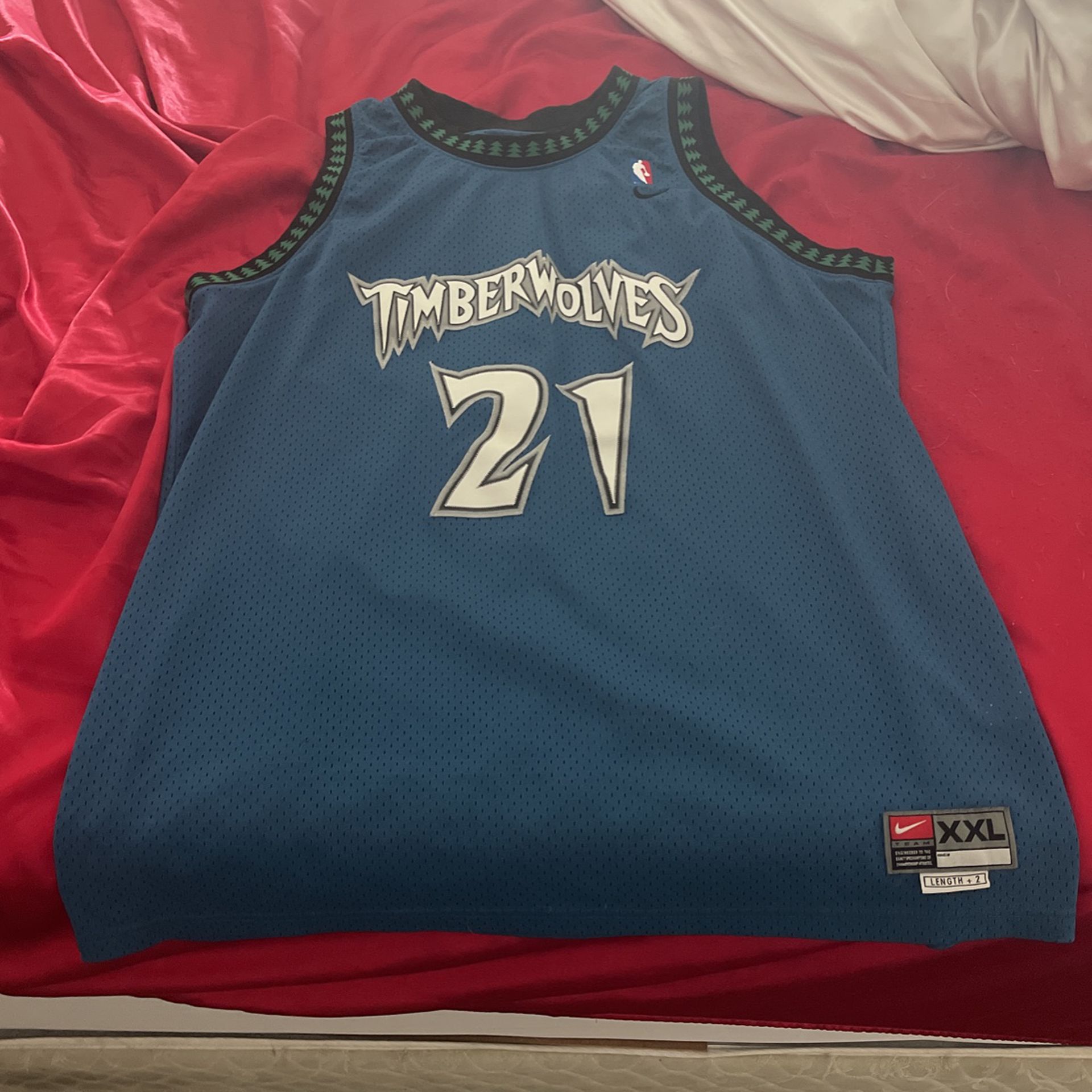 Nike Kevin Garnett Timberwolves Jersey