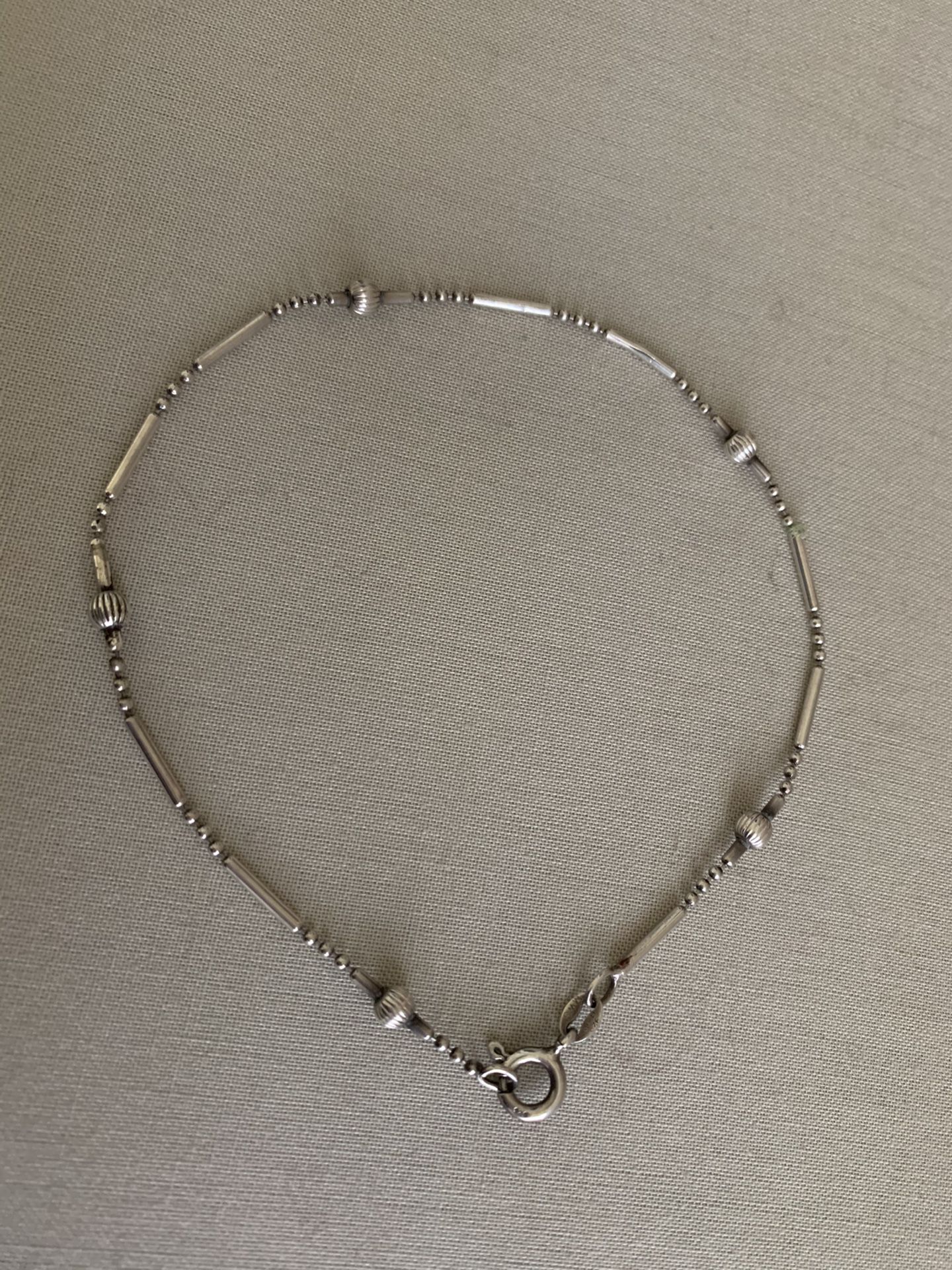 Nice Anklet 25” Starling Silver 