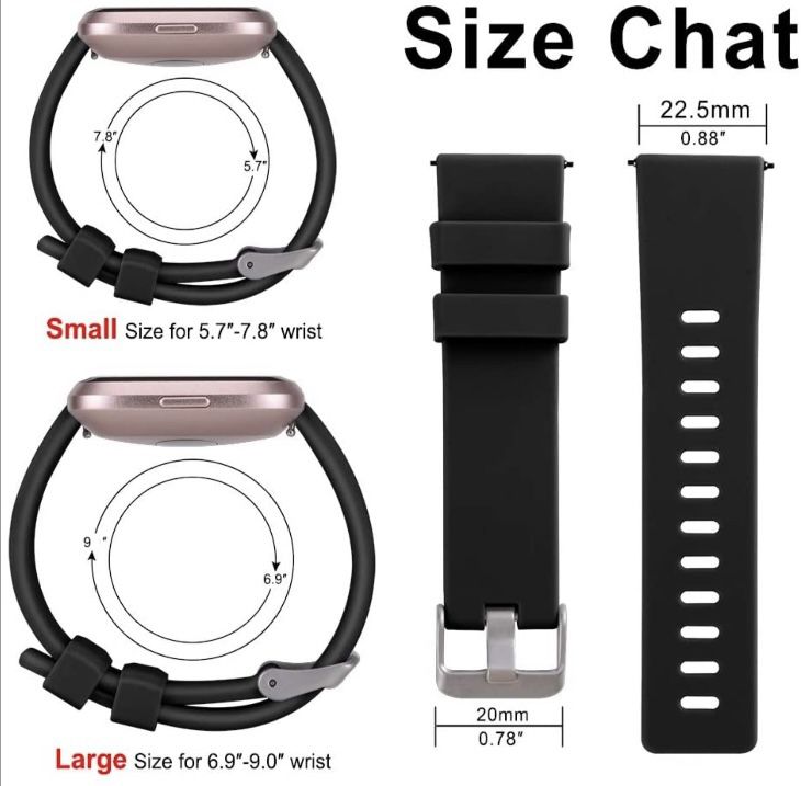 SINPY Watchband for Fitbit Versa Bands
