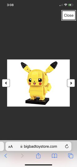 Pikachu Keeppley Figure Building Set Thumbnail