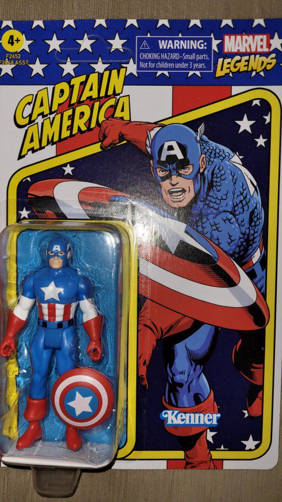 Marvel Legends Avengers Retro Collection Captain America 
