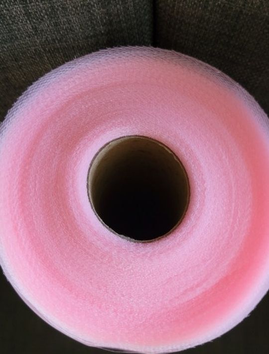 Pink Tulle Fabric Bolt