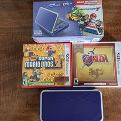 Nintendo 2DS XL BUNDLE (Purple) Thumbnail