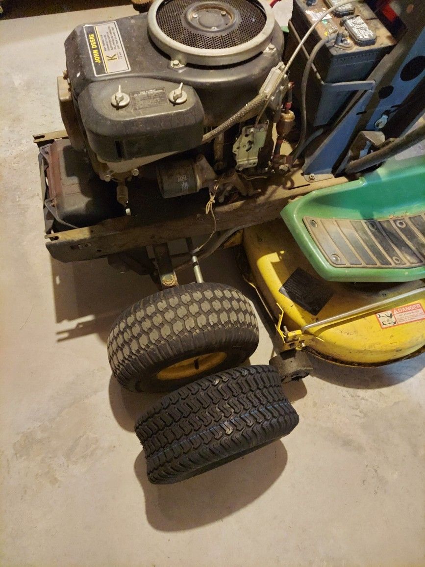 For Sale.. Have All New Tires, Deck Wheels And Seat. Recently Repaired.. Receipts Available. Works And Runs Excellent. Just Needs Hood Cover. $1000