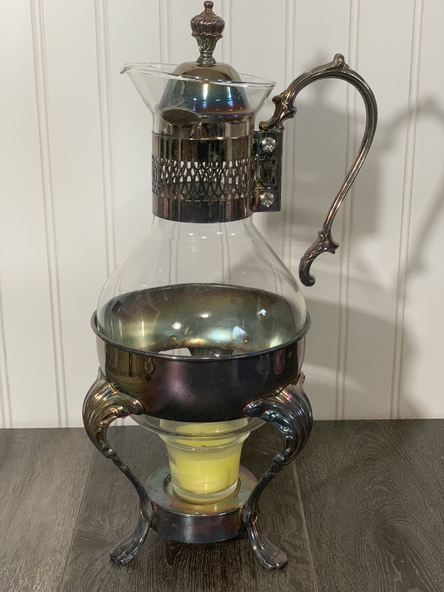 Vintage Silver Coffee Carafe