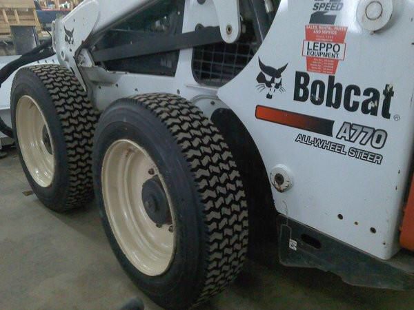 Bobcat forklift commercial mixer loader chipper trailer tire tires 10 12 14 ply