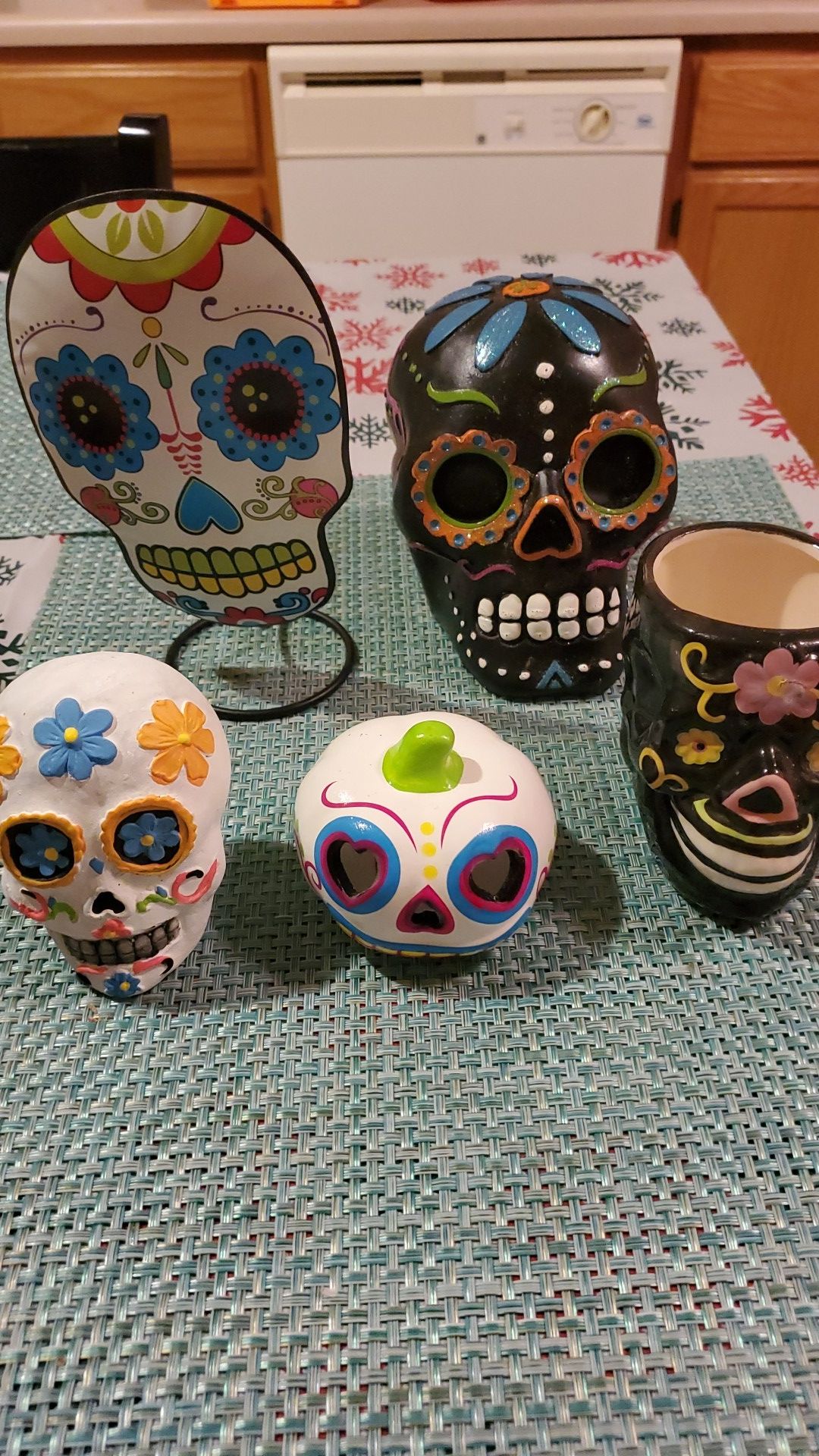 Sugar skull decor