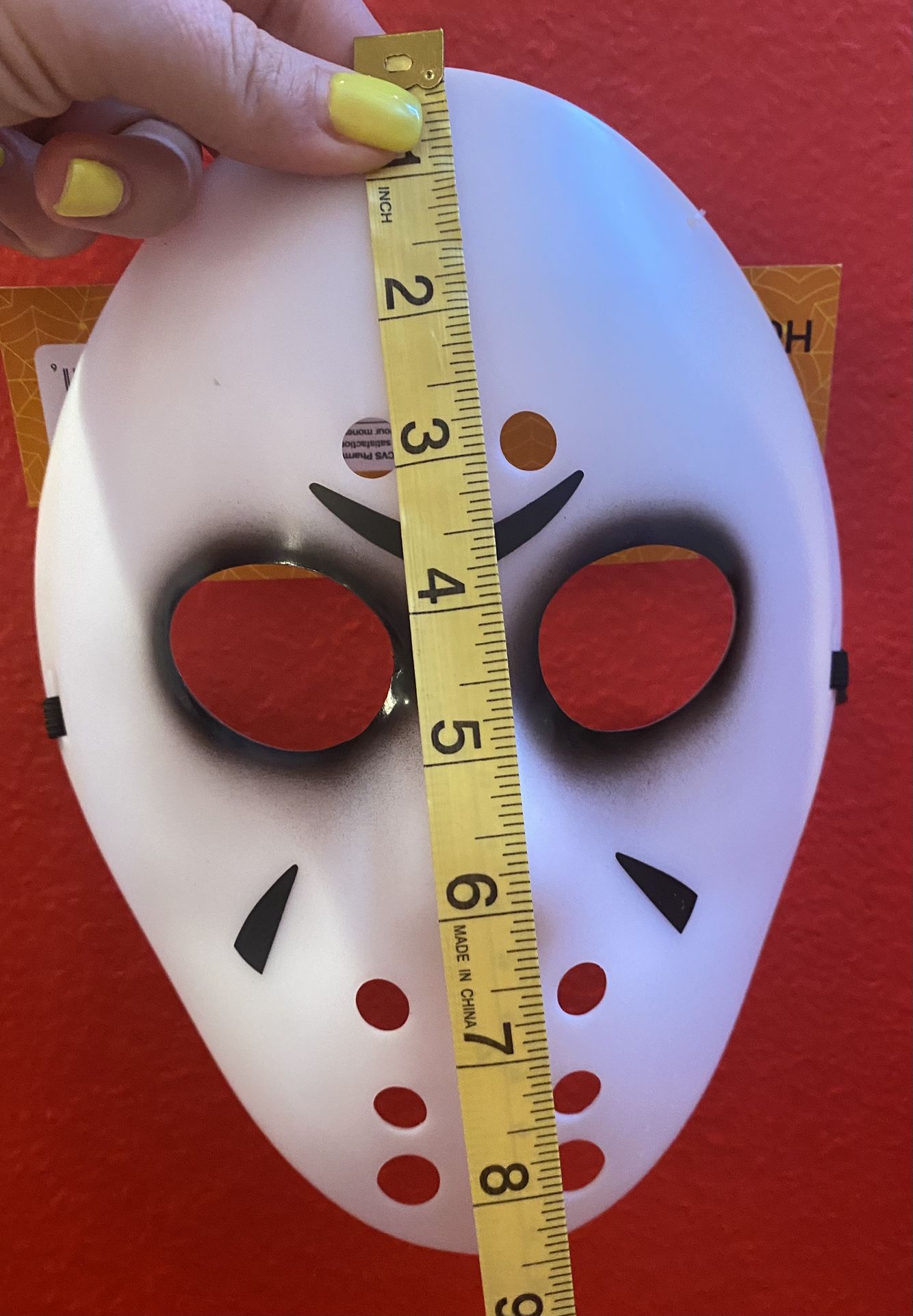 Horrow Hockey Halloween Adult Unisex Mask