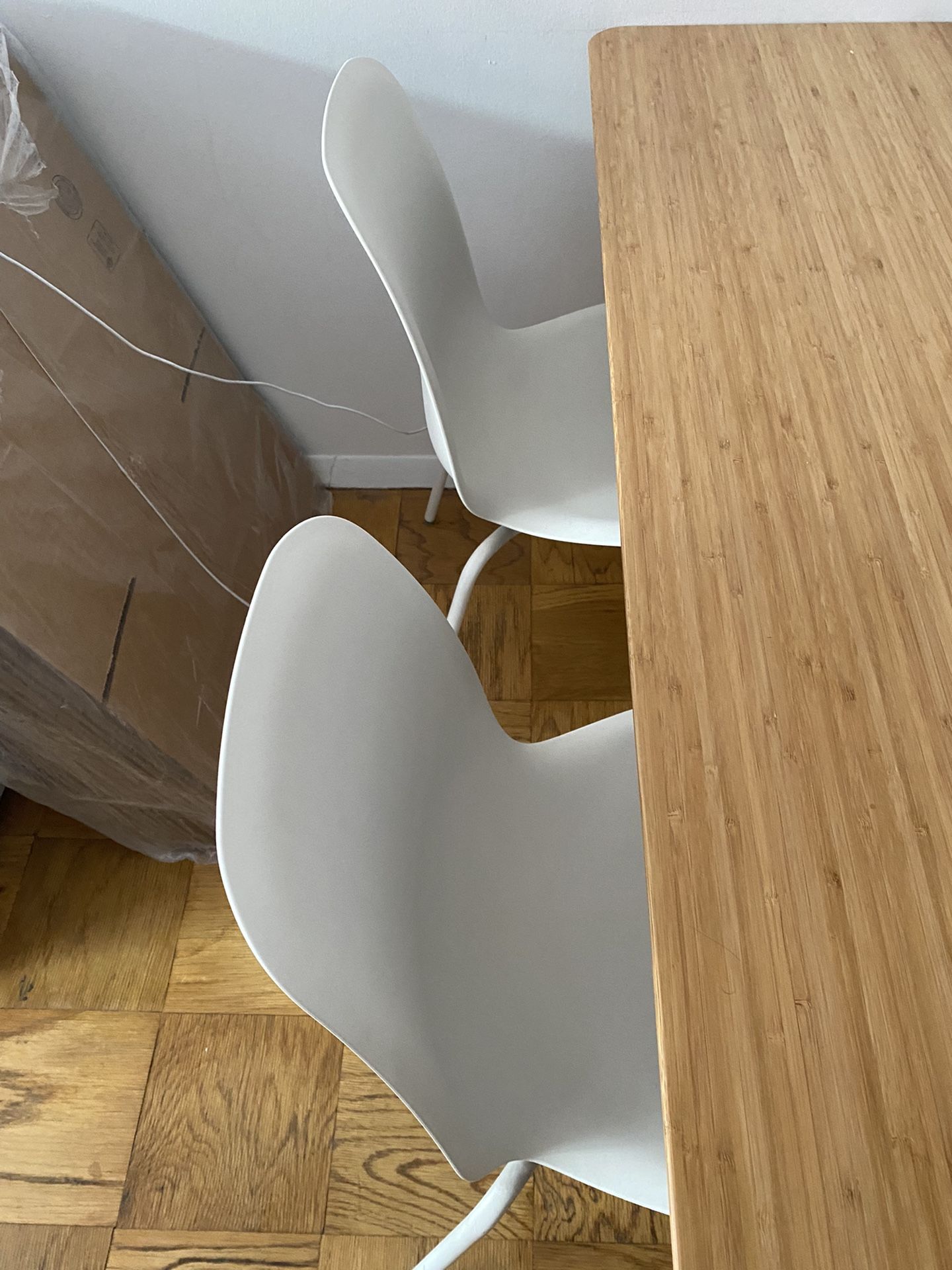 White Plastic Chairs