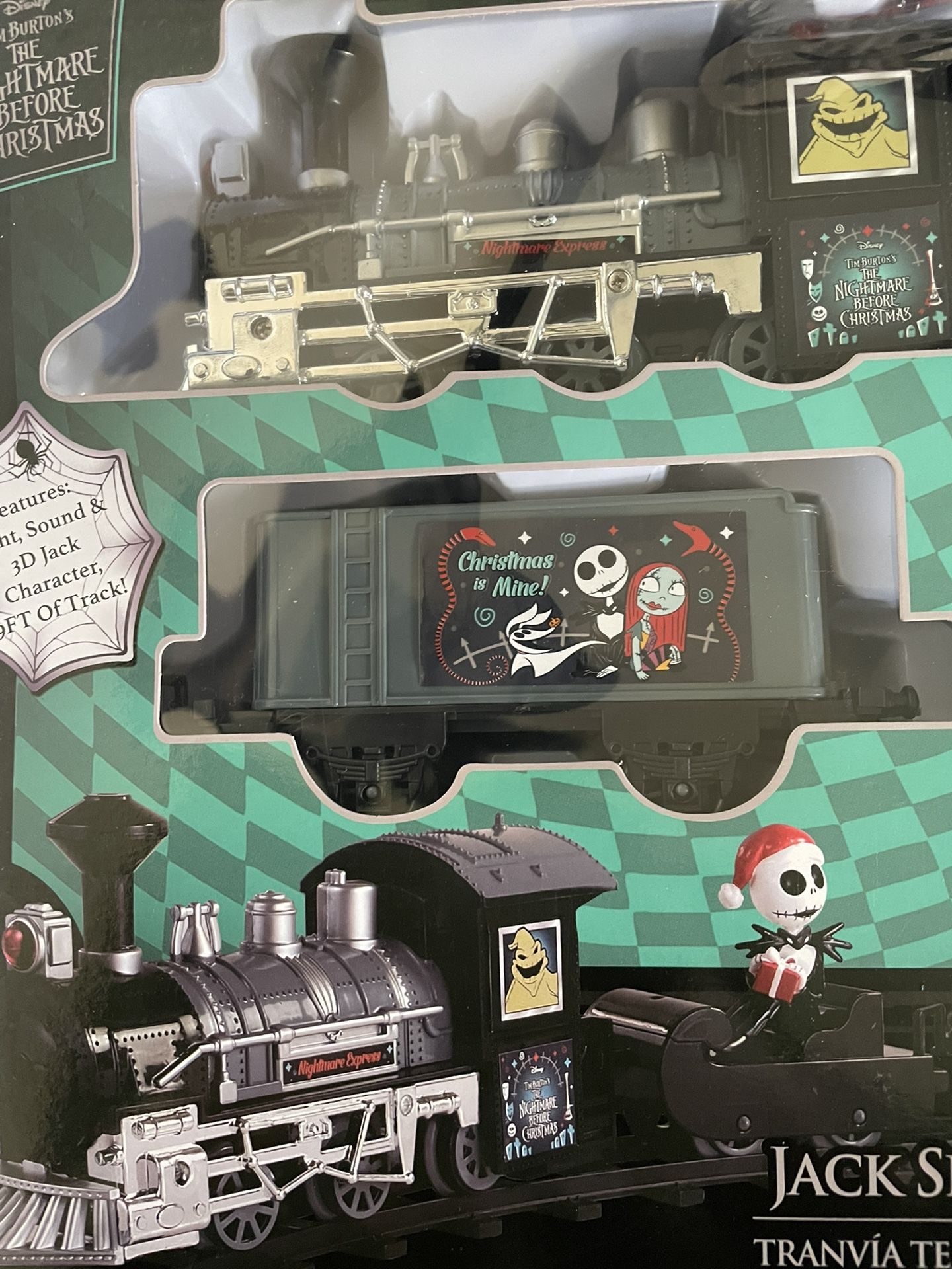 the nightmare before christmas train